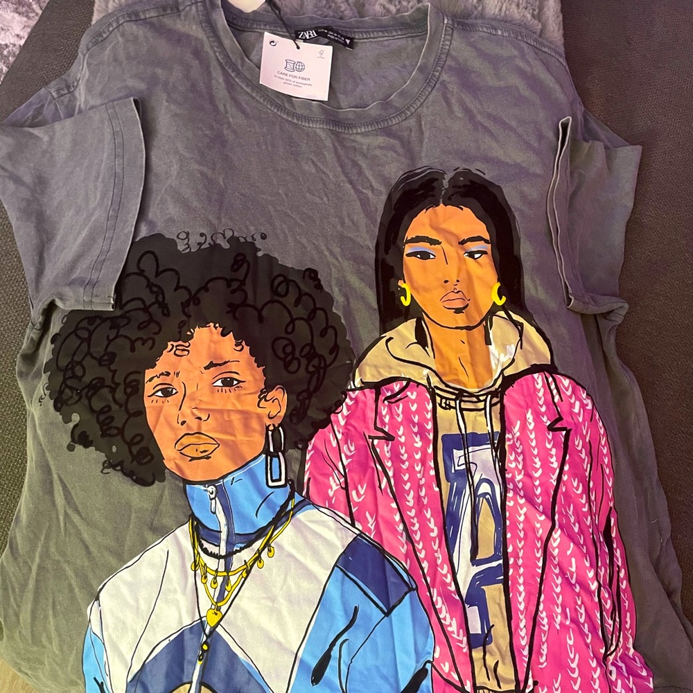 Zara Graphics Tee